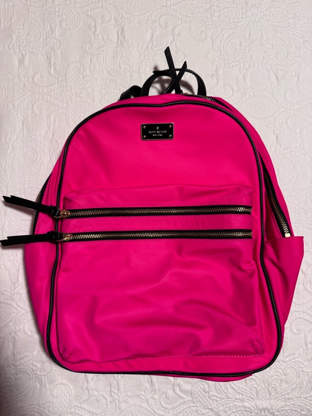 kate spade Bright Hot Pink Backpack